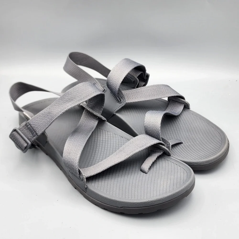 Chaco Men's Lowdown 2 Outdoor Strappy Sandals Grey JCH107849 Size 14